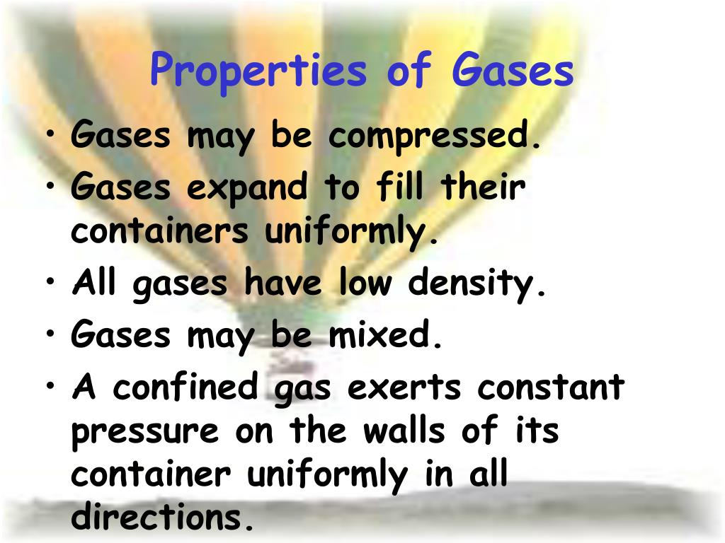 Gas Properties Definitions