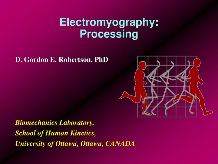 electromyography processing n.