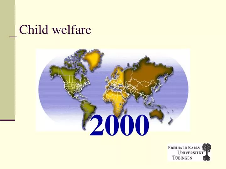 child welfare n.
