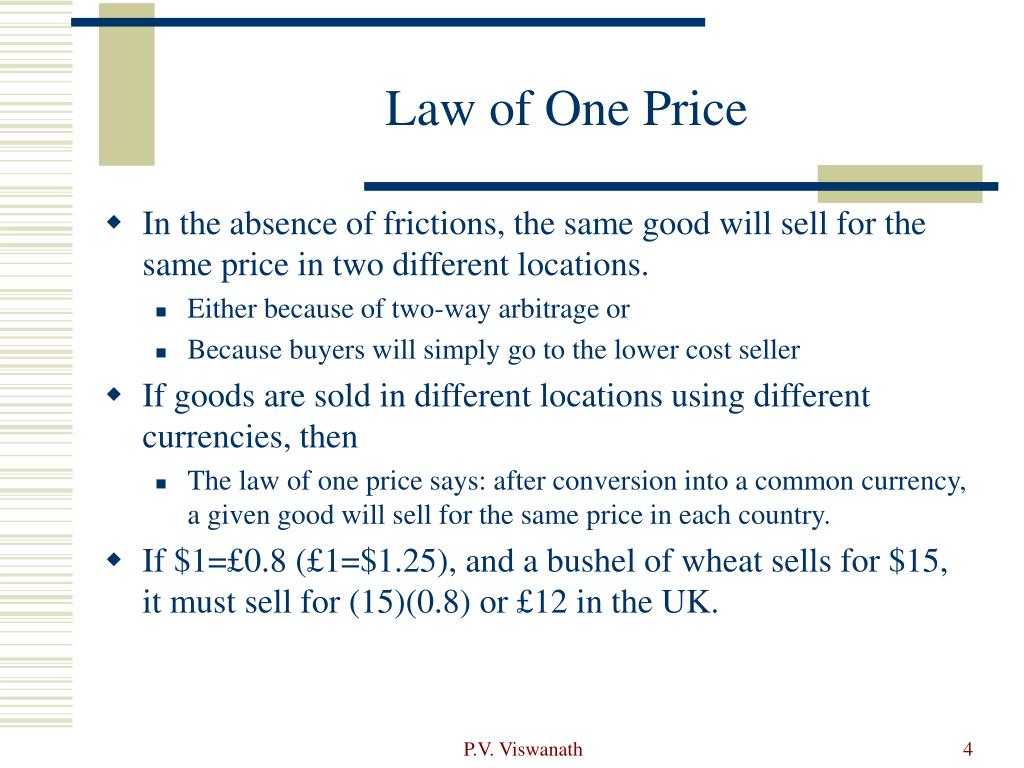 PPT Purchasing Power Parity Interest Rate Parity PowerPoint Presentation ID561594