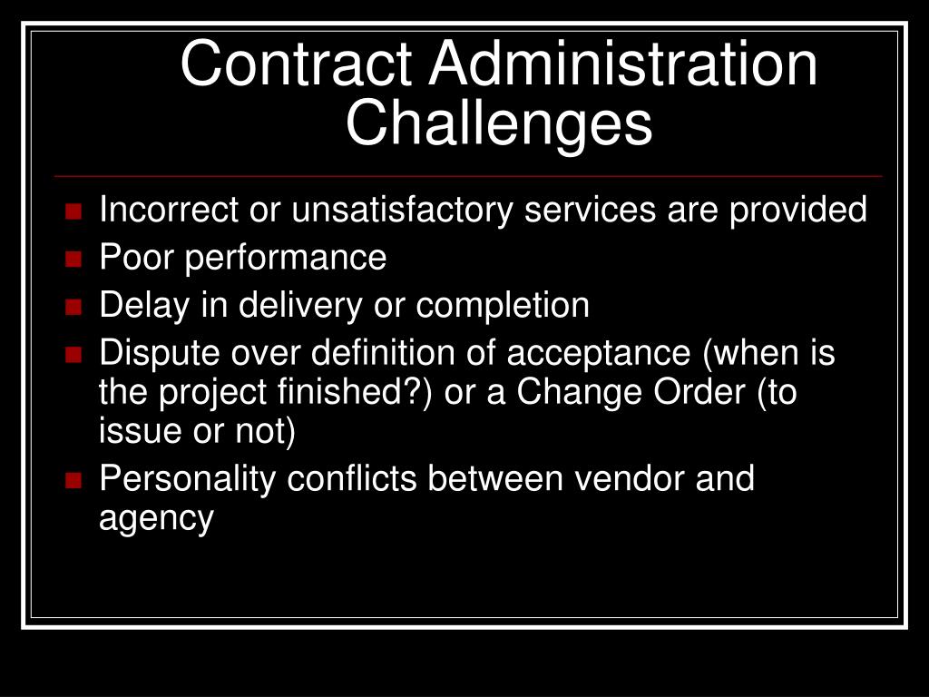 far 42.202 assignment of contract administration
