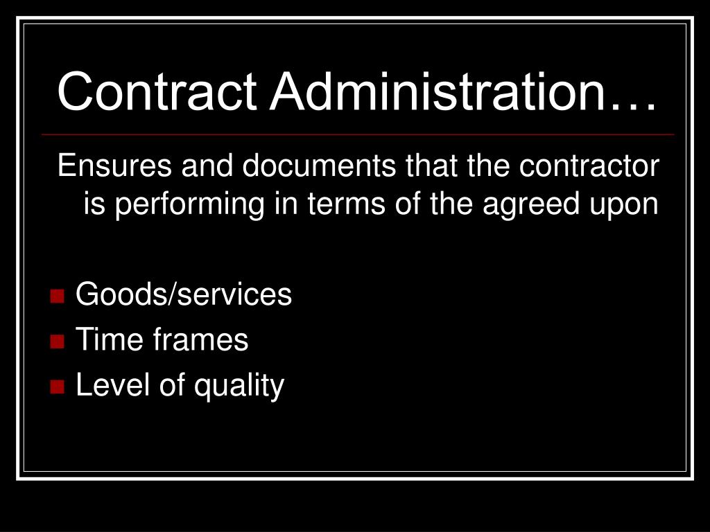 far 42.202 assignment of contract administration