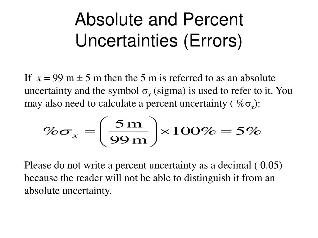 PPT Measurement Uncertainties PowerPoint Presentation Free Download PPT Measurement Uncertainties PowerPoint Presentation Free Download