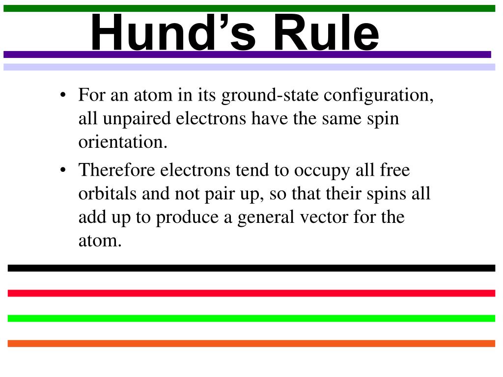 Ppt Hunds Rule Powerpoint Presentation Free Download Id562489 3473