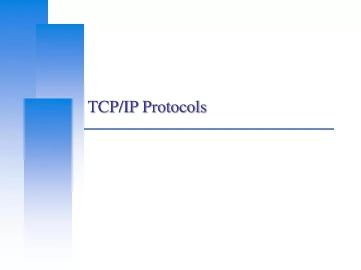 tcp ip protocols n.
