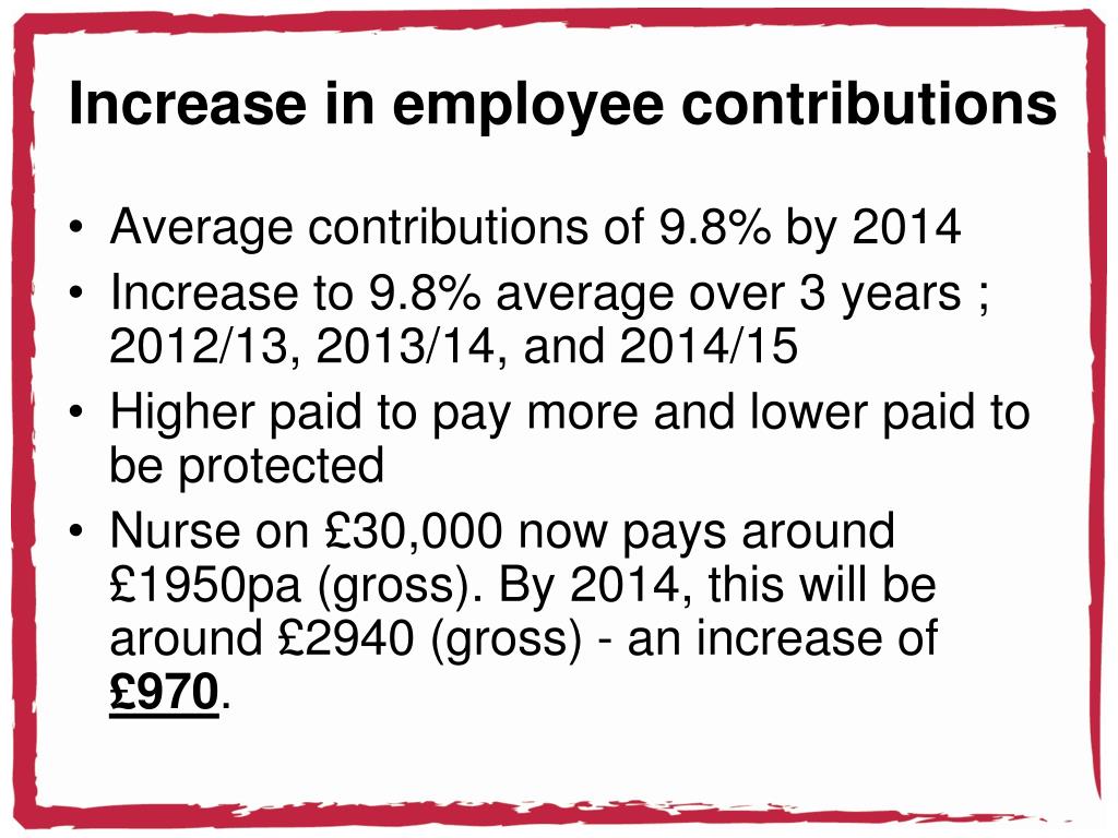 PPT - Proposed changes to the NHS Pension Scheme – what you need to