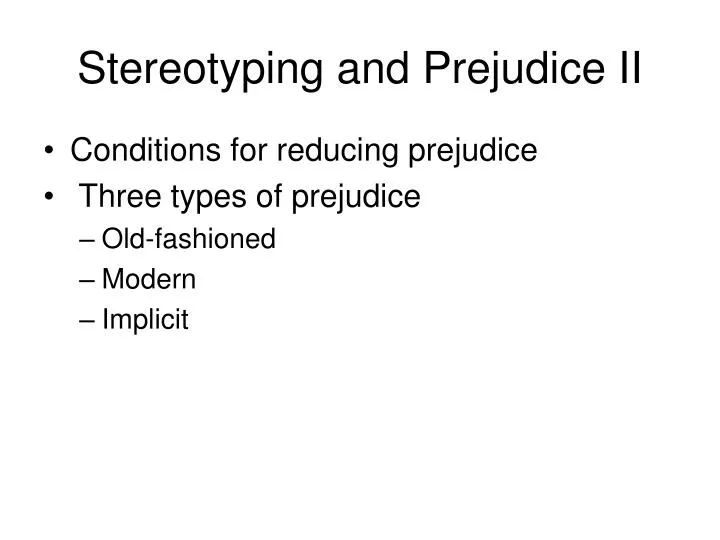 an introduction to stereotype prejudice and social principles in history A stereotype is an attitude towards a person or group on the basis prejudice as social in origin psychological theories of prejudice. an introduction to stereotype prejudice and social principles in history A stereotype is an attitude towards a person or group on the basis prejudice as social in origin psychological theories of prejudice.