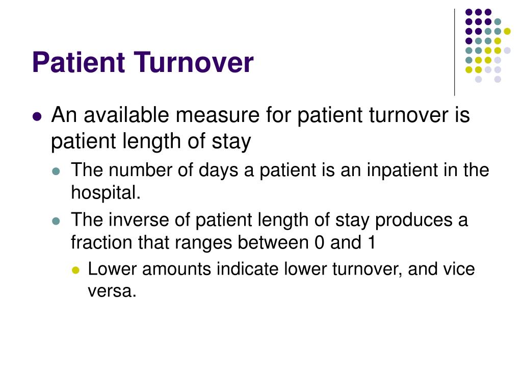 PPT - Patient Turnover and Nursing Staff Adequacy PowerPoint ...