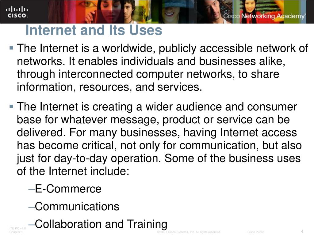 powerpoint presentation on internet and its uses