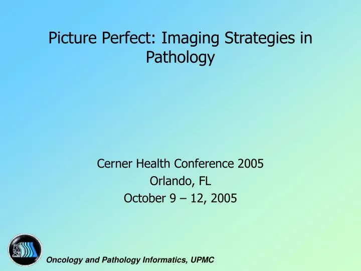 picture perfect imaging strategies in pathology n.