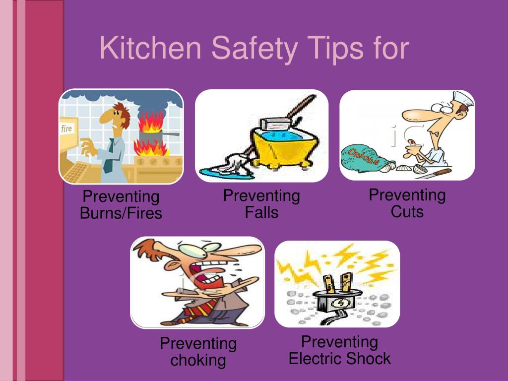 Kitchen Safety Tips For L 