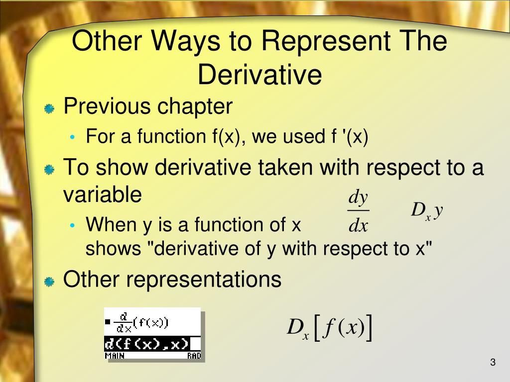PPT - Techniques for Finding Derivatives PowerPoint Presentation, free ...
