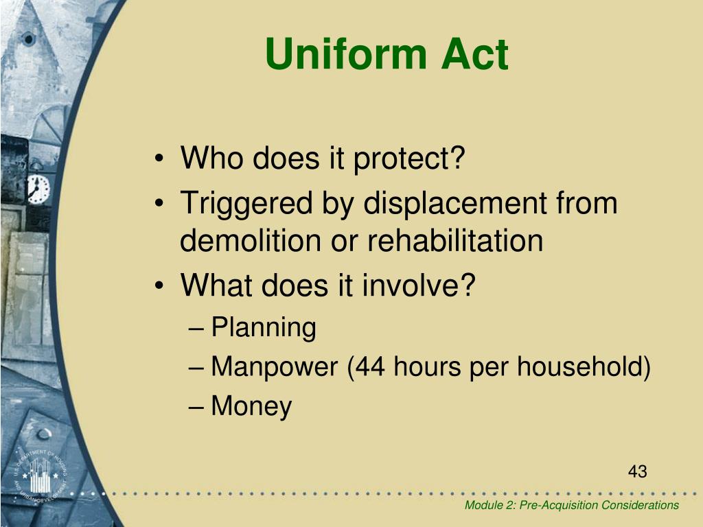 PPT Module 2 PreAcquisition Considerations PowerPoint Presentation