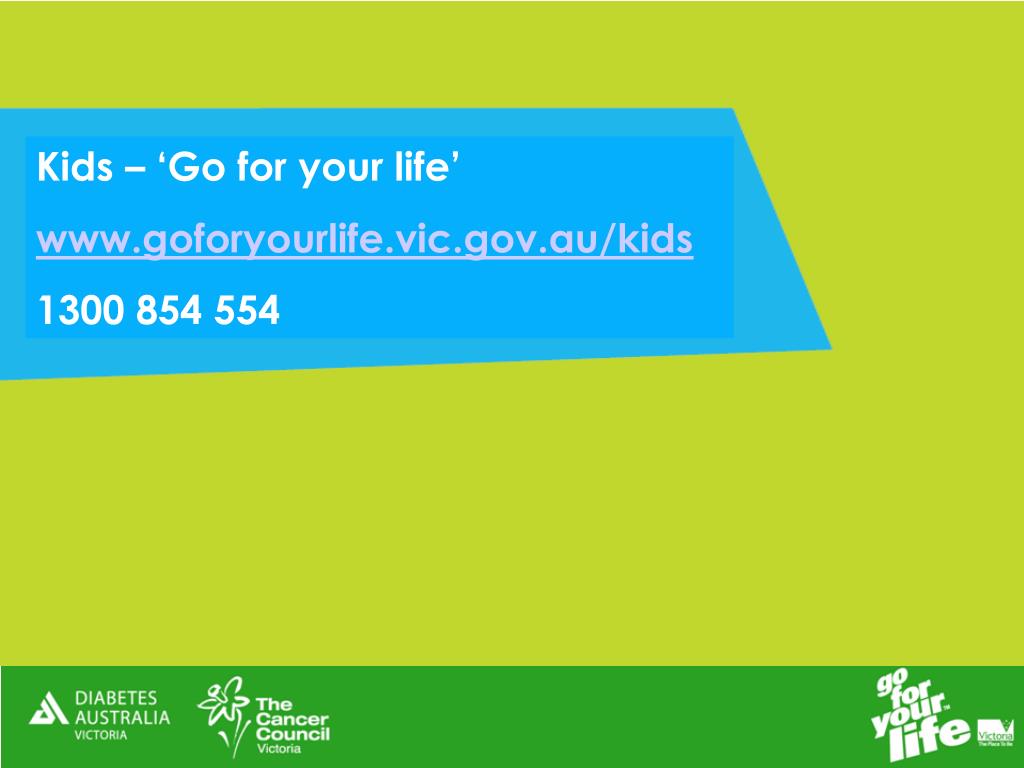 Ppt Kids ‘go For Your Life Primary School Award Program Powerpoint