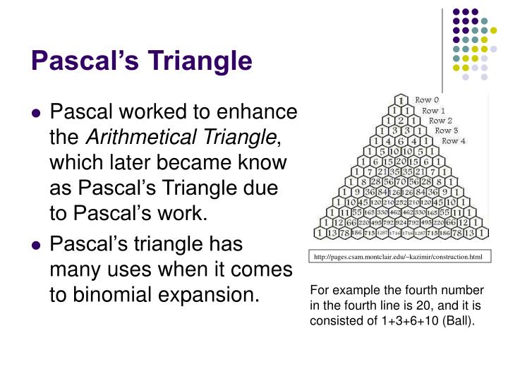 C Programm Pascal-Dreieck ohne Array zu verwenden