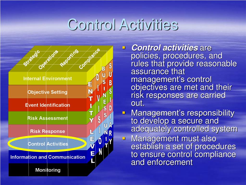 PPT CONTROL AND ACCOUNTING INFORMATION SYSTEMS PowerPoint