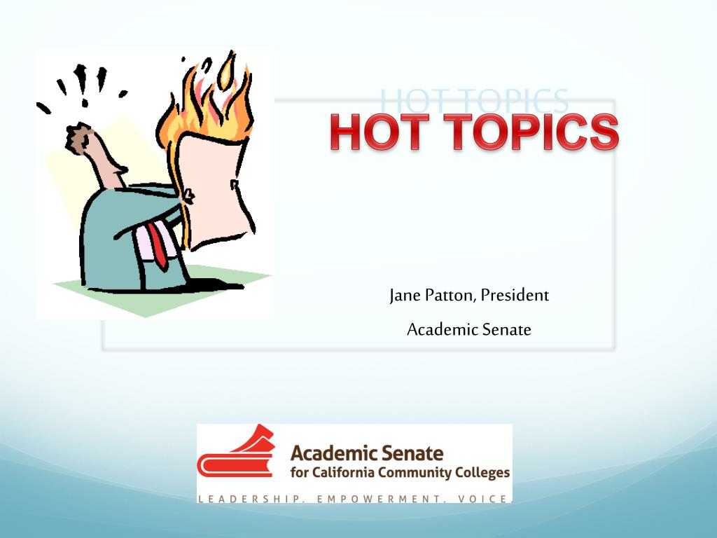 presentation hot topics