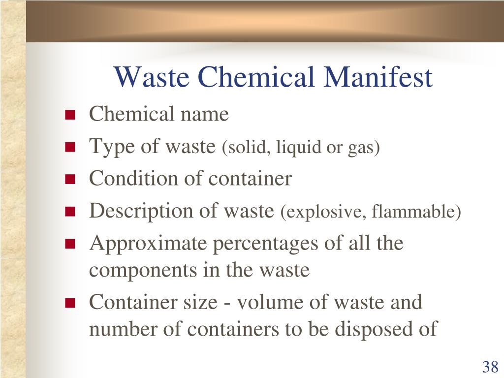 Cleaning chemical labels should contain