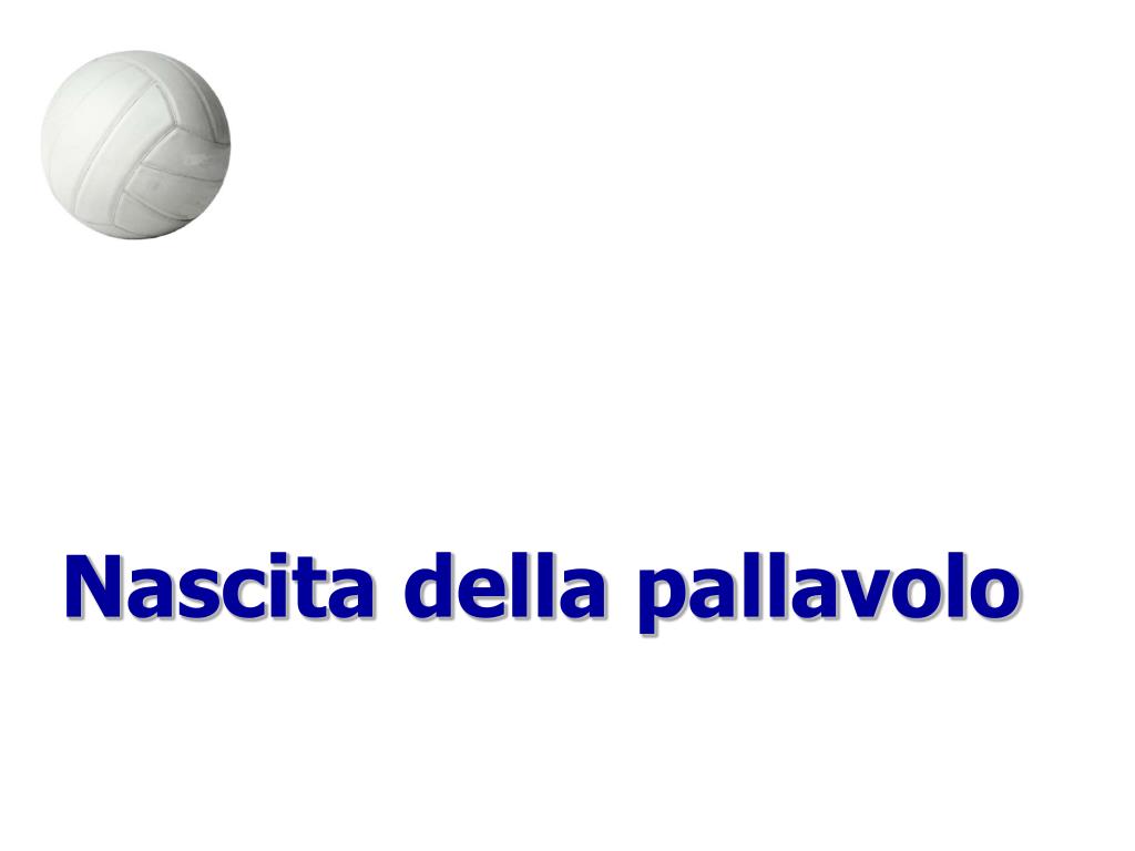 PPT - Nascita della pallavolo PowerPoint Presentation, free download -  ID:569220
