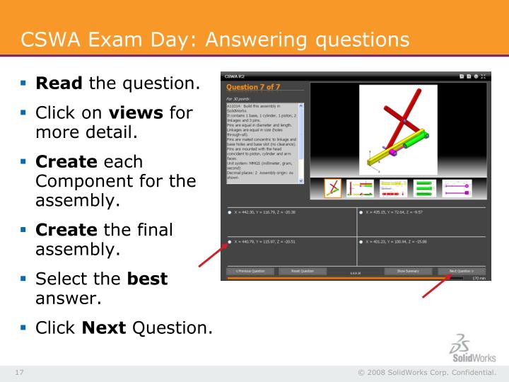 PPT - Student Overview for the Certified SolidWorks Associate (CSWA ...