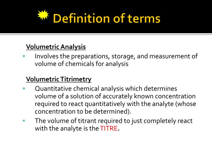 advantages of volumetric analysis