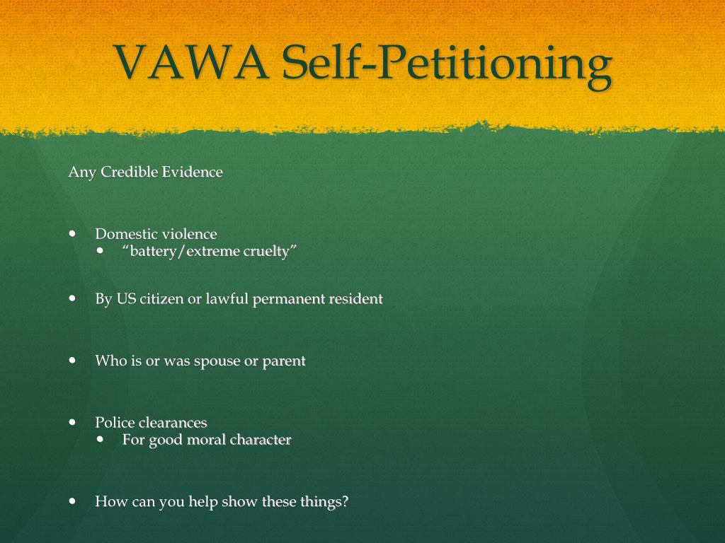 PPT Introduction to Helping Immigrant Survivors Get Secure Status U