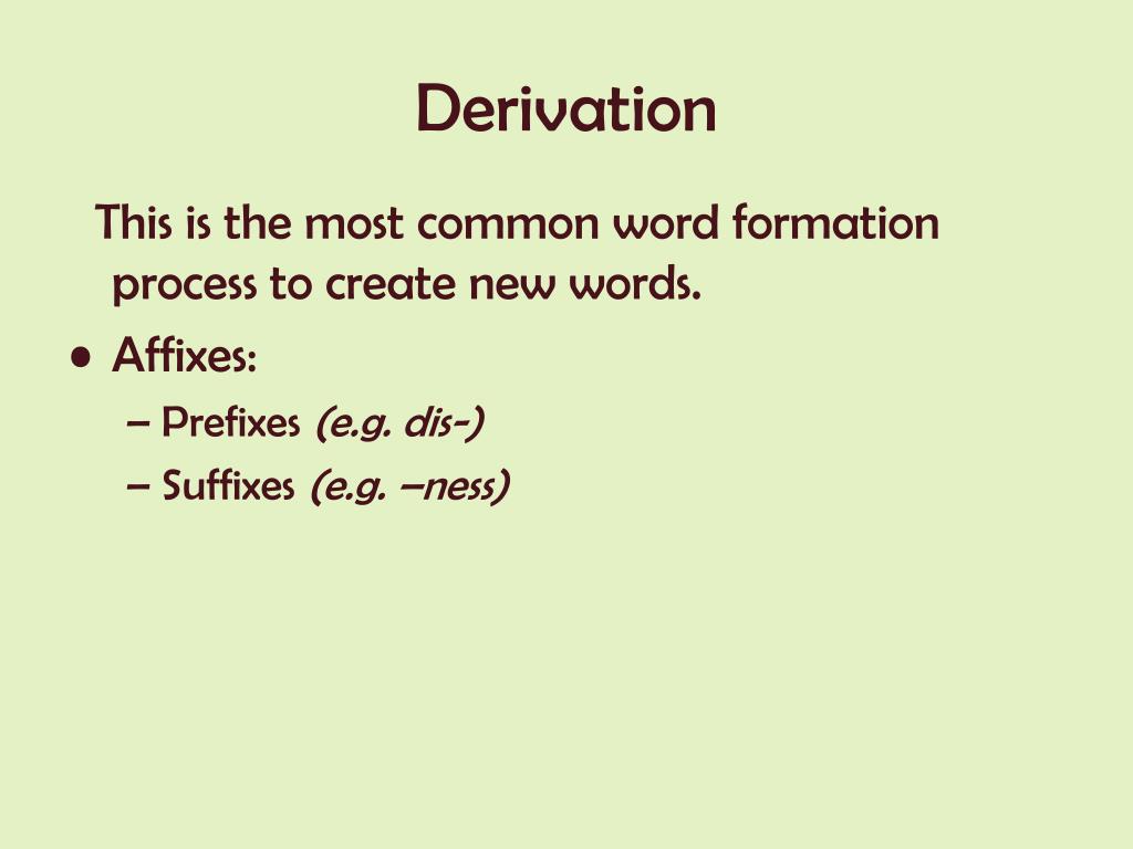PPT English Morphology PowerPoint Presentation Free Download ID 571885 PPT English Morphology PowerPoint Presentation Free Download ID 571885