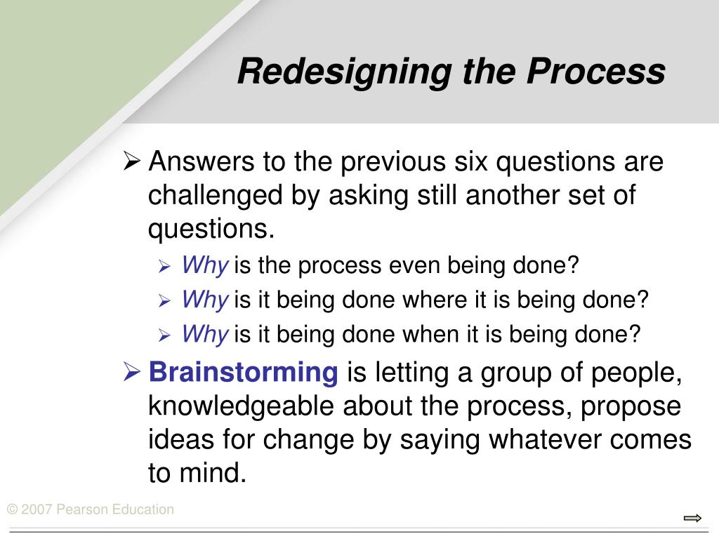 Question The Process PPT - Process Analysis PowerPoint Presentation, free download - ID:572490