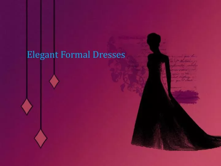 elegant formal dresses n.