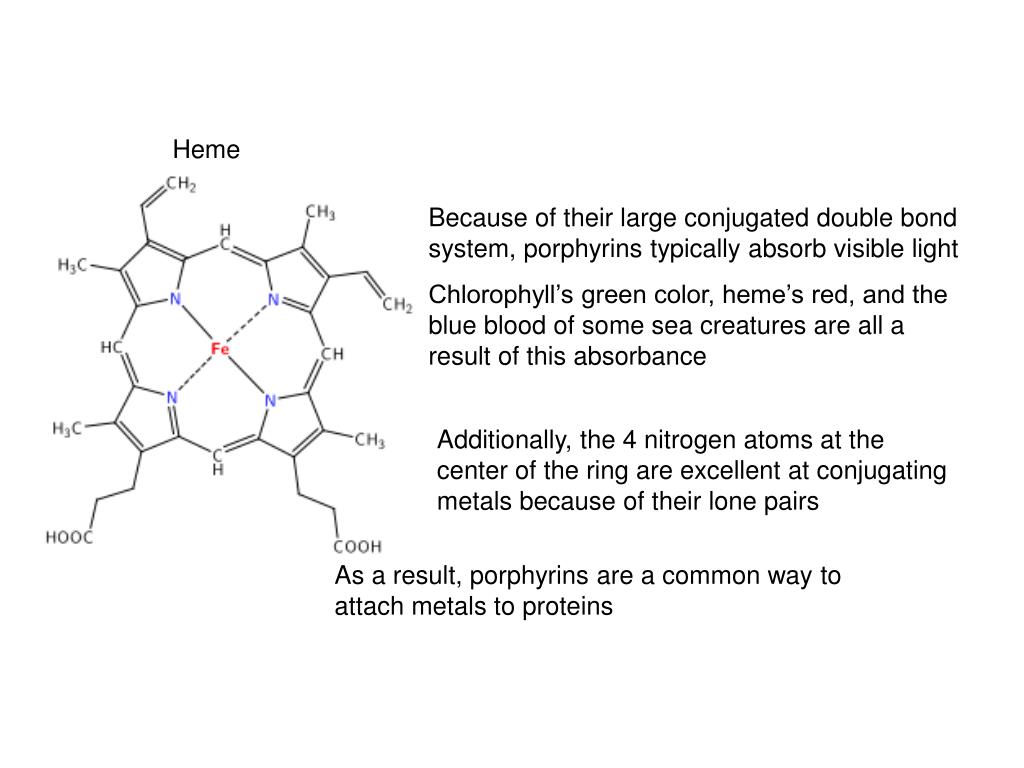 Porphine Or Porphyrin Member Of Porphyrins Molecule It Is Class Of  Macrocyclic Aromatic Compounds As Heme Cofactor Of Hemoglobin Cytochromes  Dark Blue Background Stock Illustration - Download Image Now - iStock