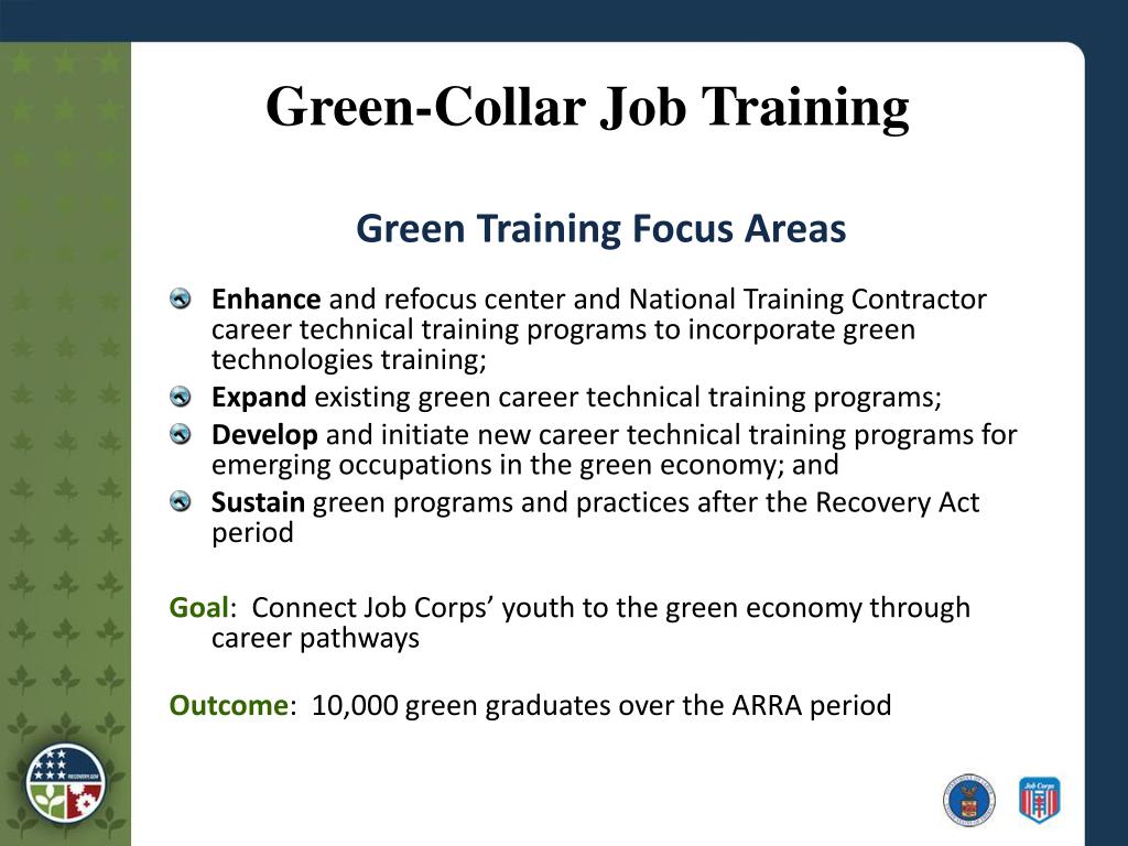 Dc green collar jobs initiative