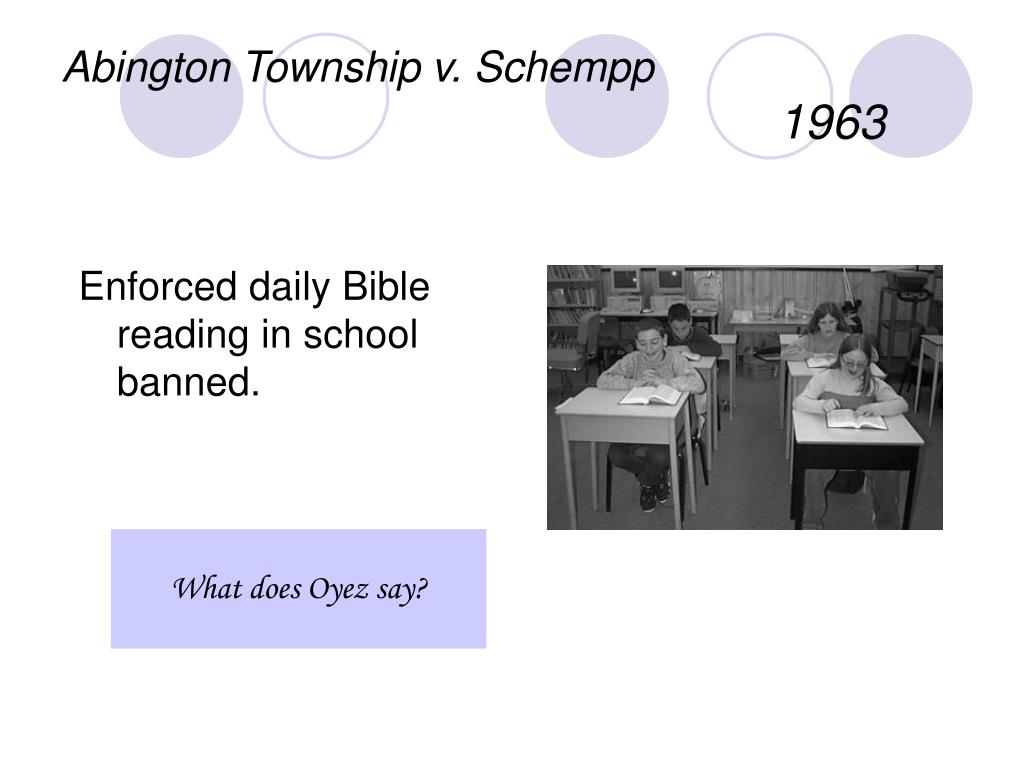 school district of abington township pennsylvania v. schempp school district of abington township pennsylvania v. schempp