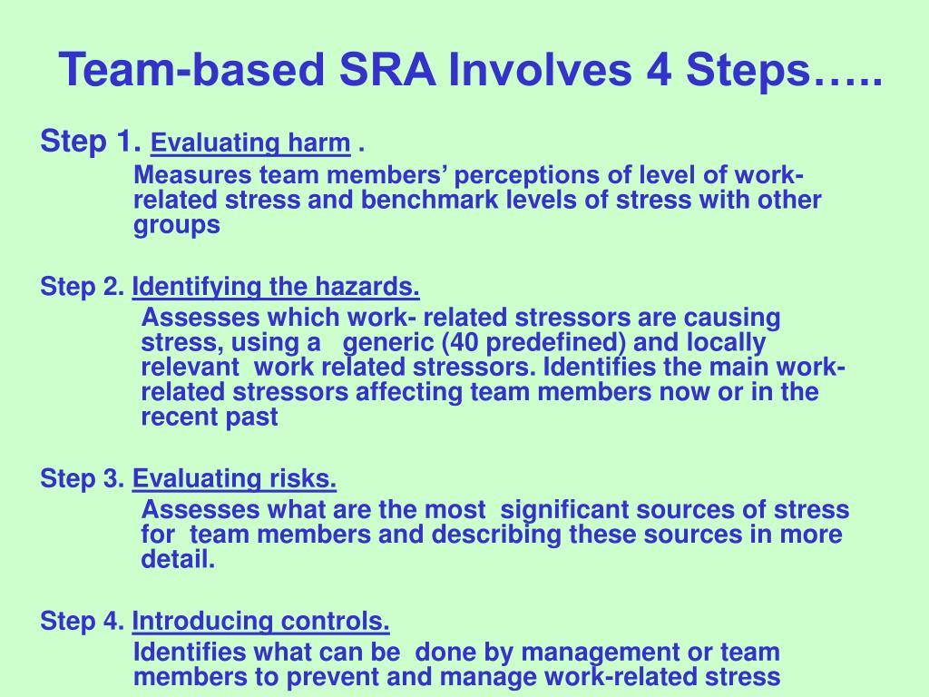 PPT Being Proactive An Organisational Approach to Managing Workplace
