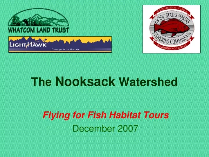 PPT The Nooksack Watershed PowerPoint Presentation, free download