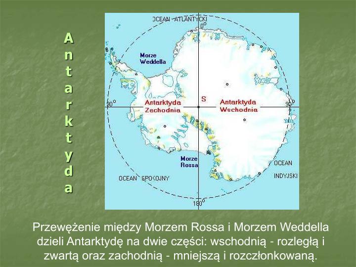 PPT - Arktyka i Antarktyda krajobraz pustyni lodowej PowerPoint