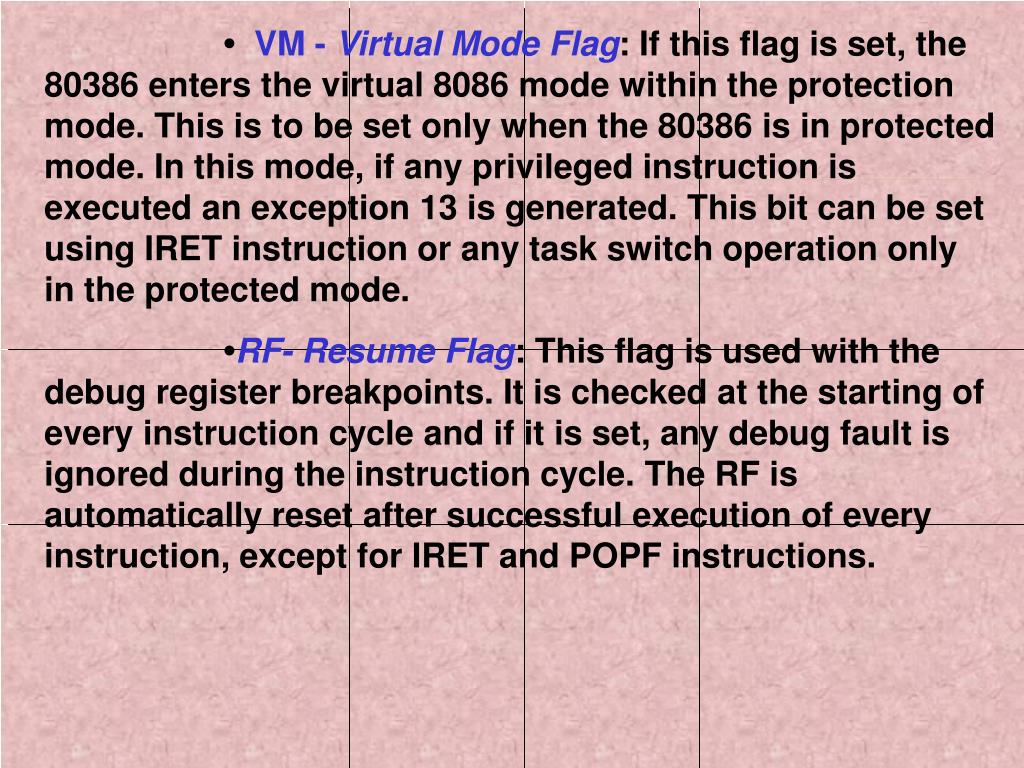 PPT - FEATURES OF 80386 : Two versions of 80386 are commonly