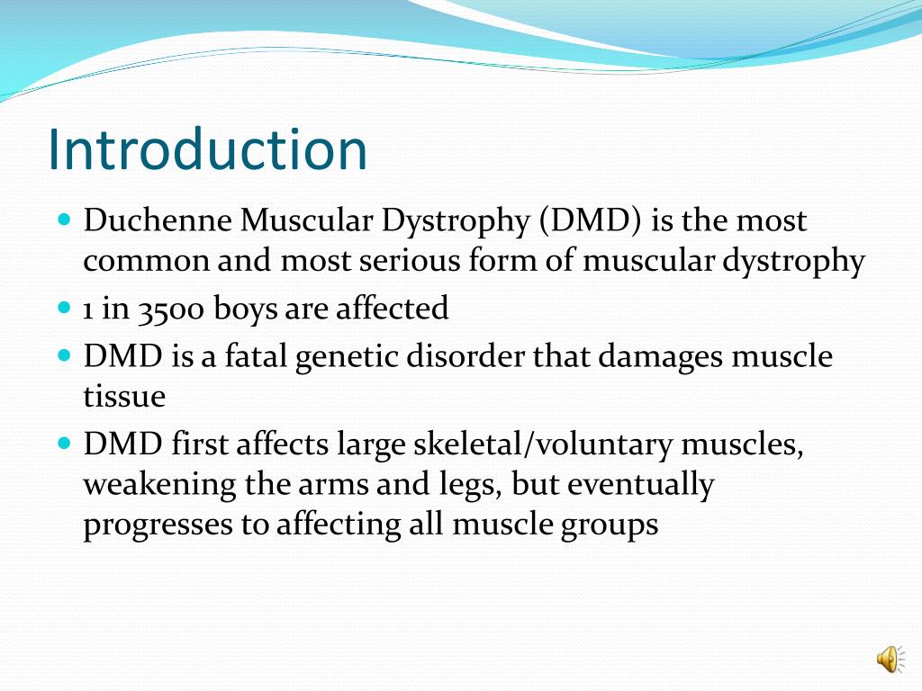 introduction to muscular dystrophy research paper