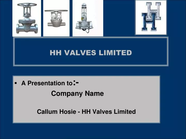 hh valves limited n.