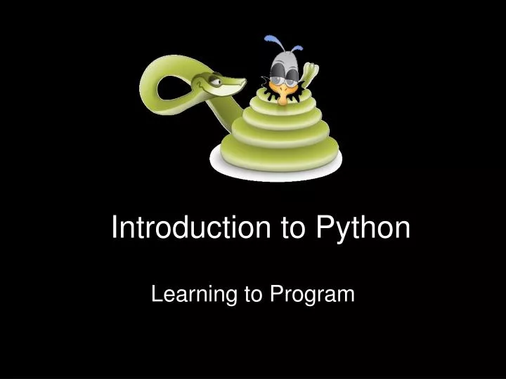 introduction to python n.