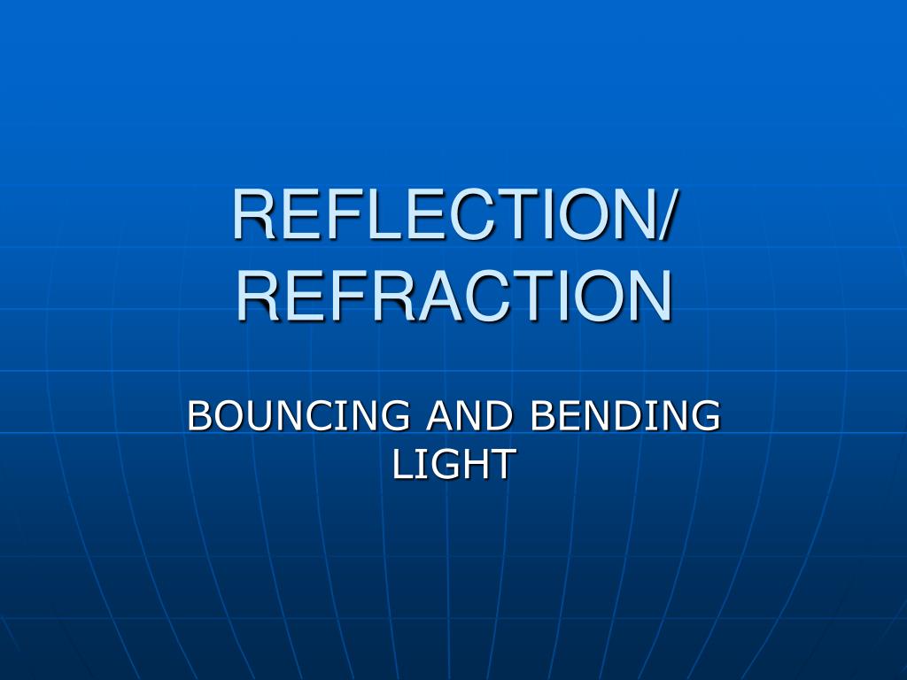 powerpoint presentation on light reflection and refraction
