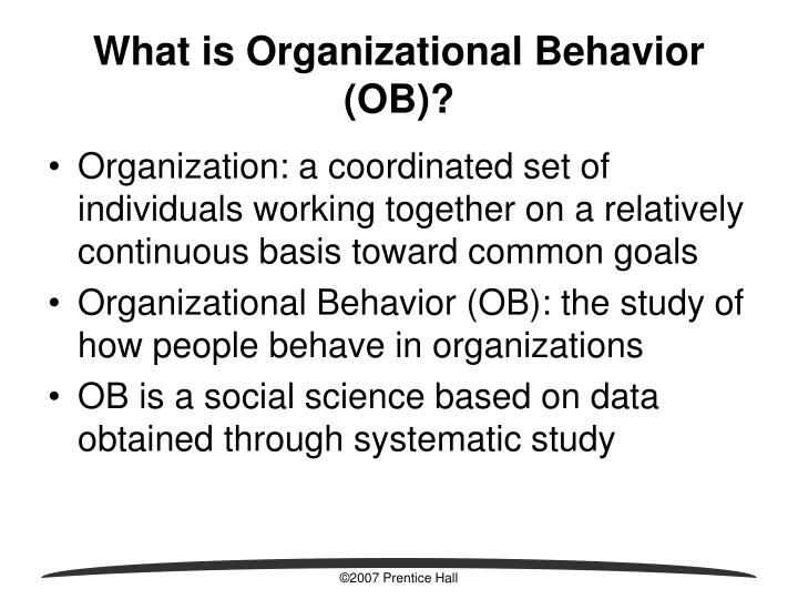 organizational behavior study guide Organizational behavior is the study and application of knowledge about how people, individuals, and groups act in organizations it does this by. organizational behavior study guide Organizational behavior is the study and application of knowledge about how people, individuals, and groups act in organizations it does this by.