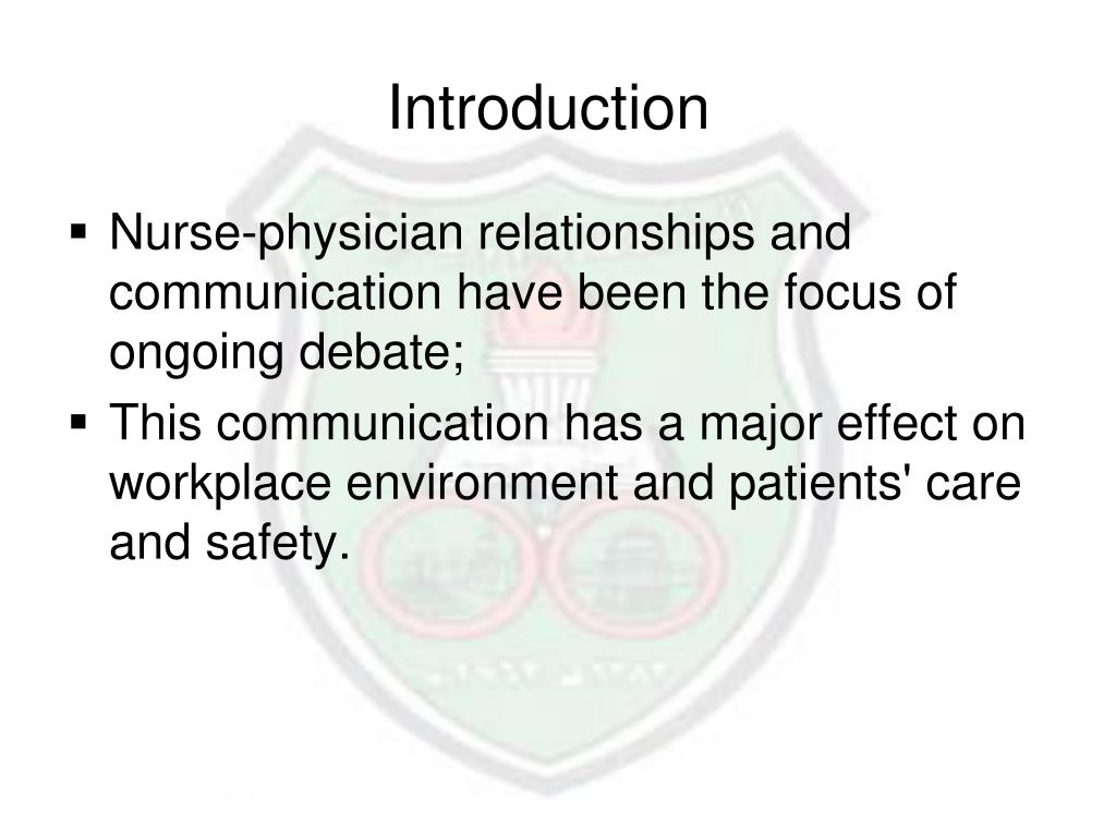 Doctor patient communication literature review