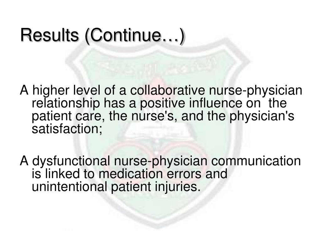 Doctor patient communication literature review