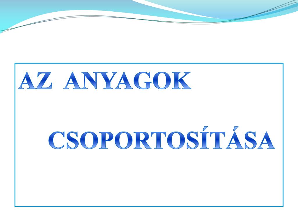 Egyszerű és összetett anyagok