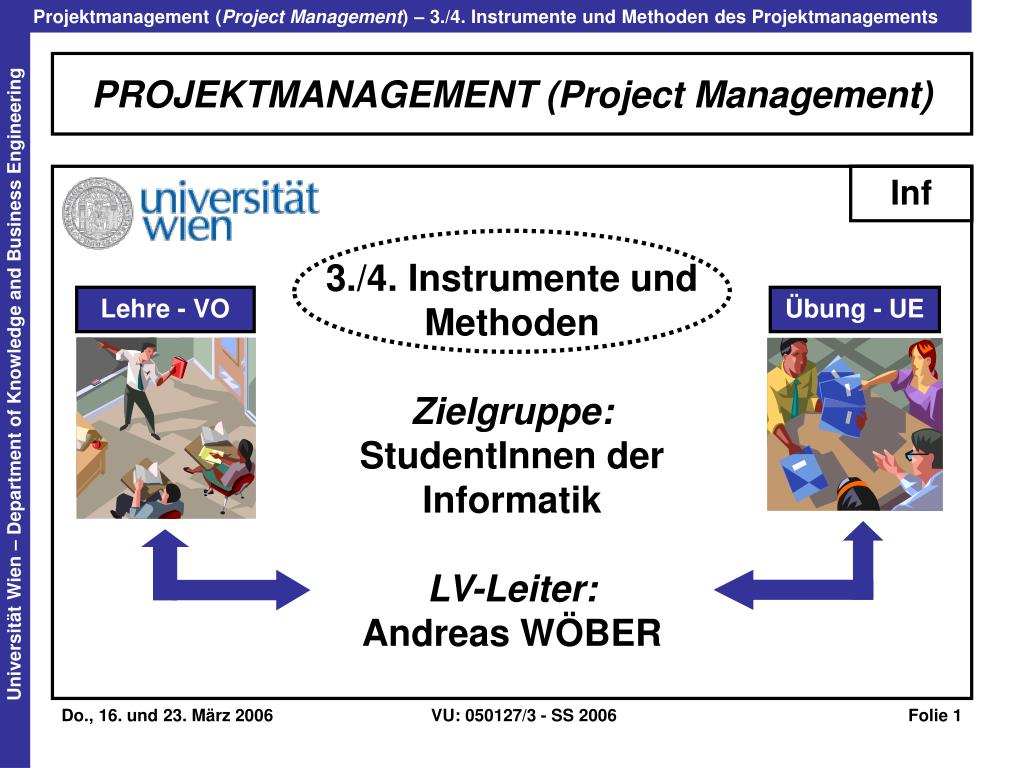 PPT - PROJEKTMANAGEMENT (Project Management) PowerPoint Presentation -  ID:579725