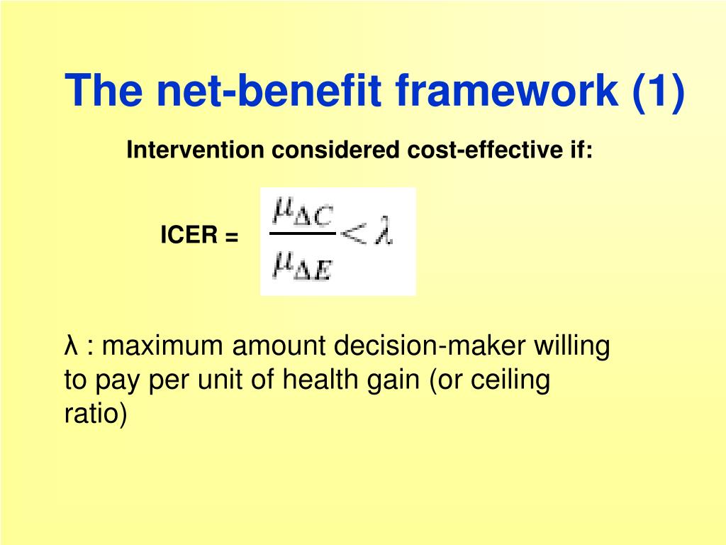 PPT Economic evaluation of health programmes PowerPoint Presentation ID582029