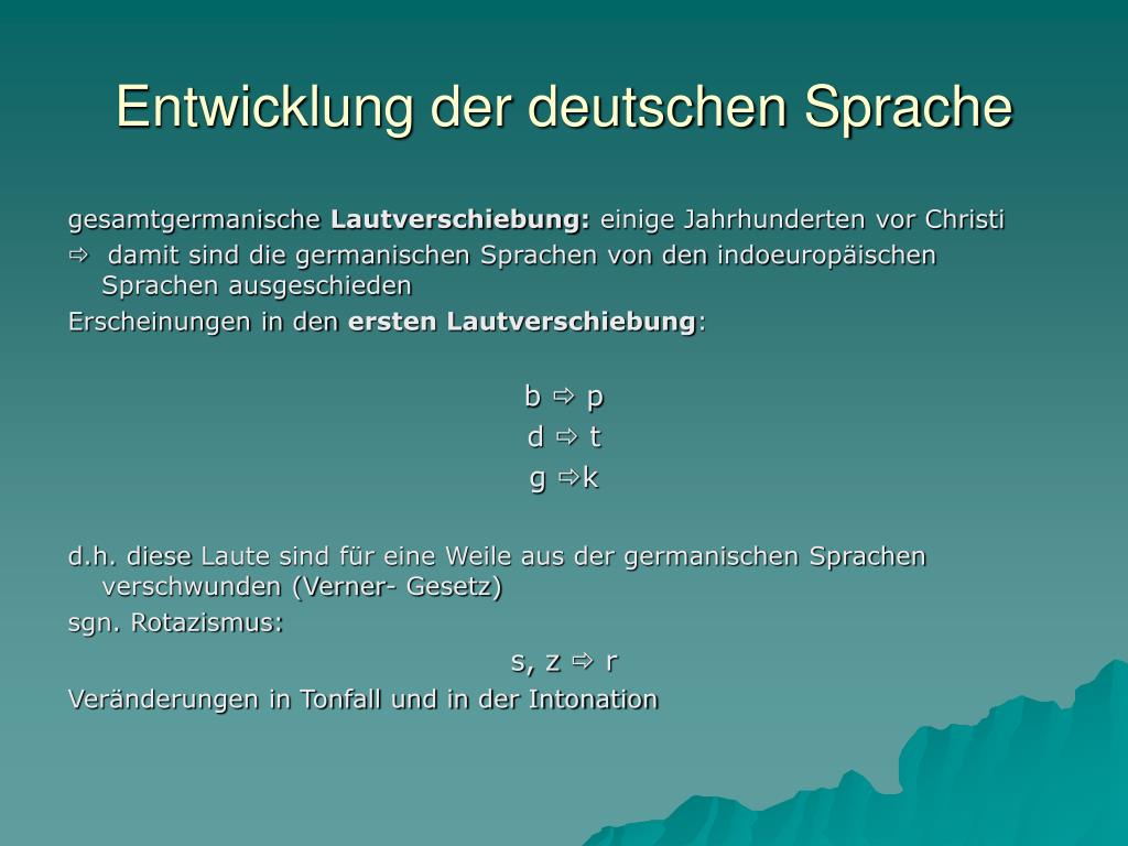 PPT - Die Geschichte der deutschen Sprache PowerPoint Presentation, free download - ID:582376