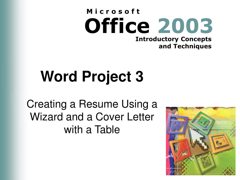 Resume Wizard Word from image.slideserve.com