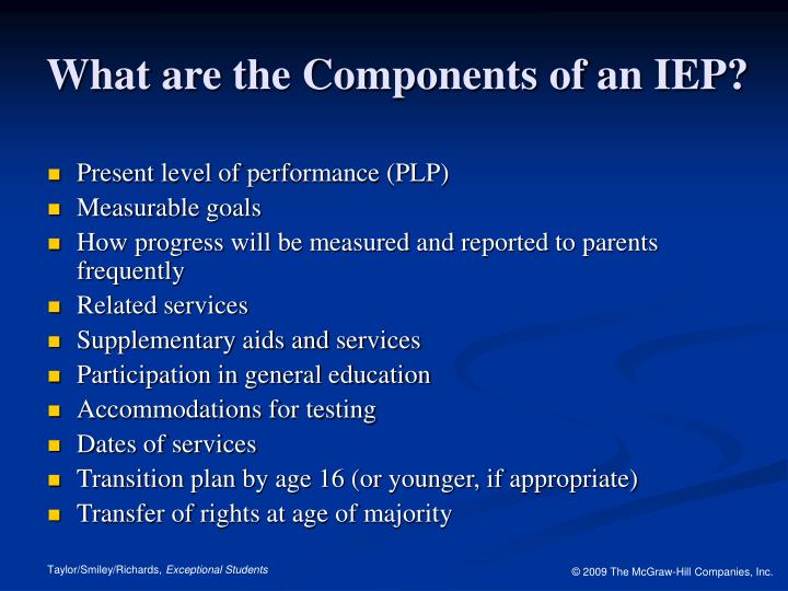 PPT - The Special Education Process: From Initial Identification to the ...