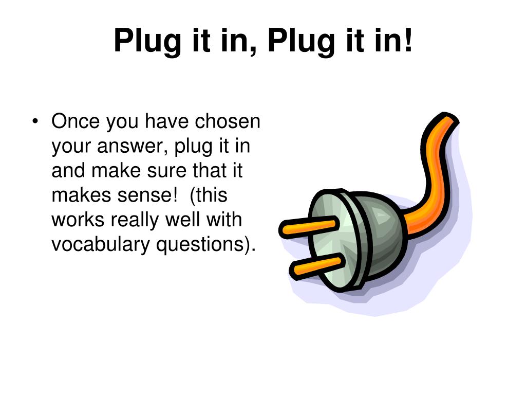 homework plug meaning